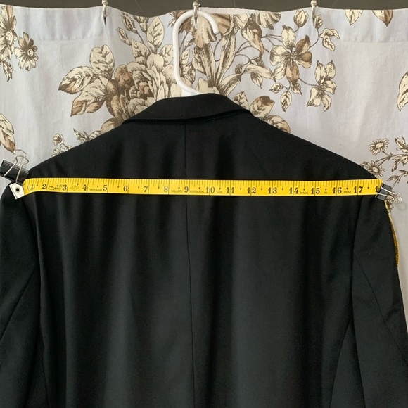 BOSS Hugo Boss Black Virgin Wool Sport Coat Pasolini/Movie US_2 36R Super100 USA - Picture 14 of 16